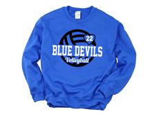 Load image into Gallery viewer, Blue Devils Volleyball Custom Shirt GHJ

