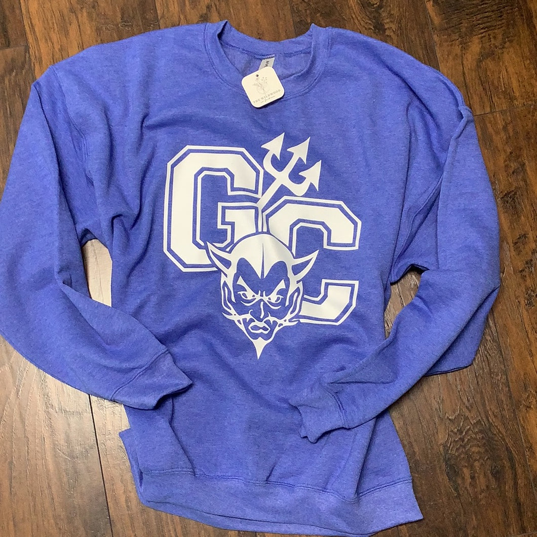 Blue Retro GC Devils Sweatshirt GHJ
